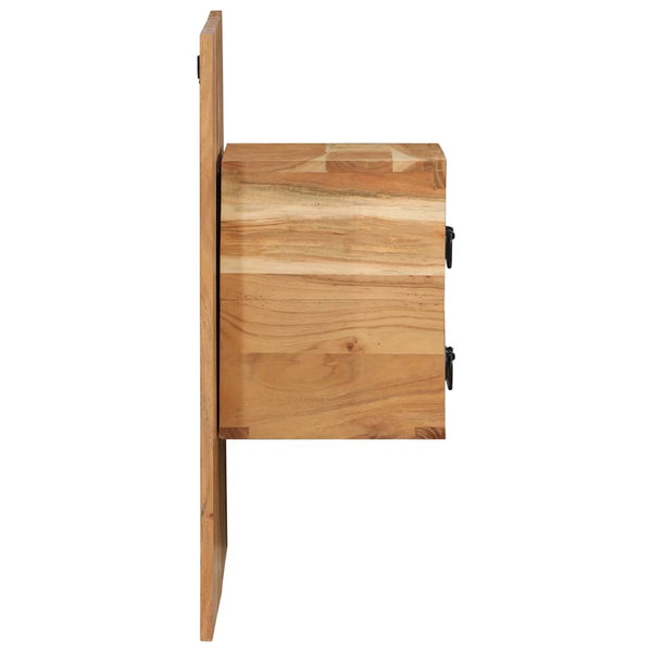 Akazie Nachttisch Massivholz 60x32x80 cm