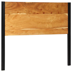 Kopfteil 120 cm Akazie Massivholz & Eisen