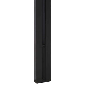 Kopfteil 120 cm Akazie Massivholz & Eisen
