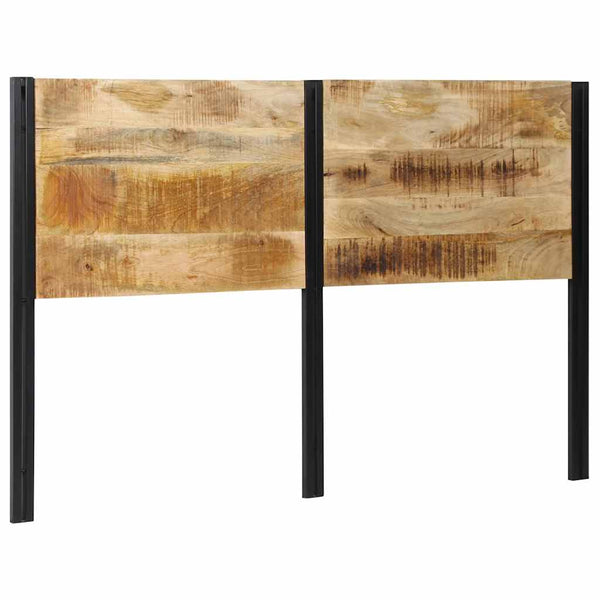 Kopfteil 160 cm Mango Massivholz & Eisen