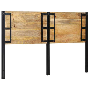 Kopfteil 160 cm Mango Massivholz & Eisen