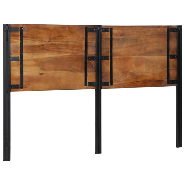 Kopfteil 160 cm Altholz & Eisen