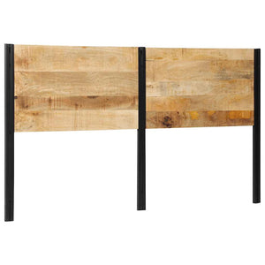 Kopfteil 180 cm Mango Massivholz & Eisen