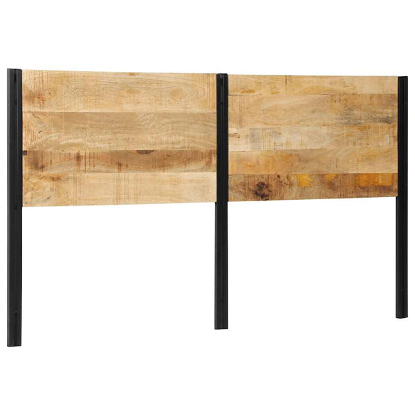 Kopfteil 180 cm Mango Massivholz & Eisen