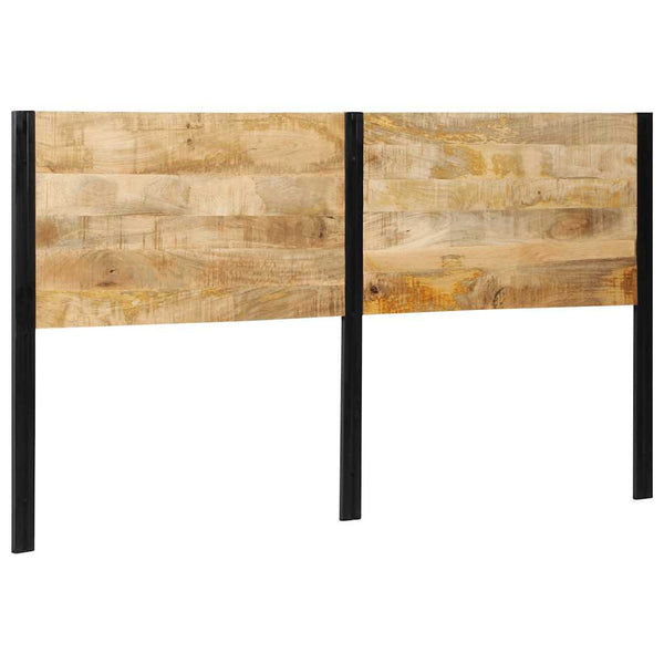 Kopfteil 180 cm Mango Massivholz & Eisen
