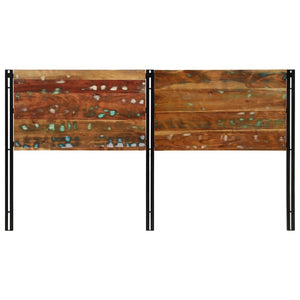 Kopfteil 180 cm Altholz & Eisen