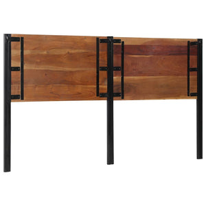 Kopfteil 180 cm Altholz & Eisen
