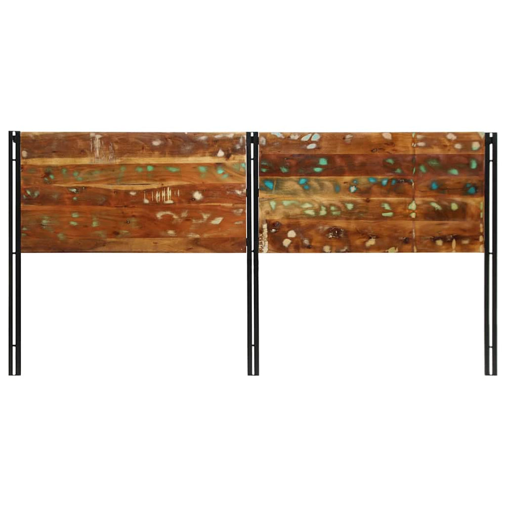 Kopfteil 200 cm Altholz & Eisen