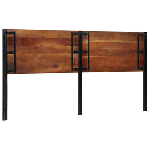 Kopfteil 200 cm Altholz & Eisen