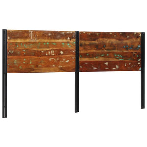 Kopfteil 200 cm Altholz & Eisen