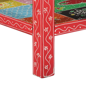 Mehrfarbiger Konsolentisch mit Schubladen, 100 cm