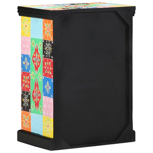 Mehrfarbiger Konsolentisch mit Regal 50x30x70 cm