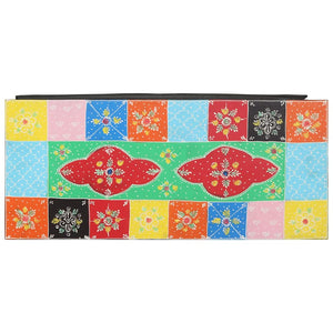 Meuble TV vidaXL multicolore 80 x 35 x 50 cm en bois de manguier massif