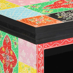 TV-Schrank mit Regal, Mehrfarbig, 80 cm