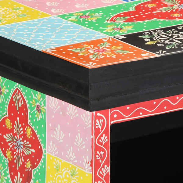 TV-Schrank mit Regal, Mehrfarbig, 80 cm