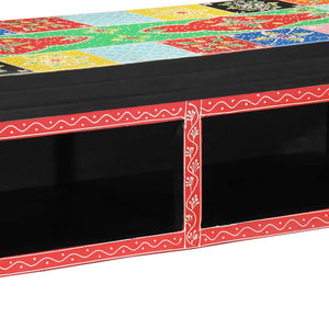TV-Schrank mit Regal, Mehrfarbig, 80 cm