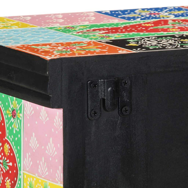 TV-Schrank mit Regal, Mehrfarbig, 80 cm