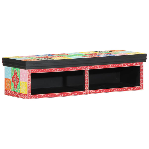 TV-Schrank mit Regal, Mehrfarbig, 80 cm