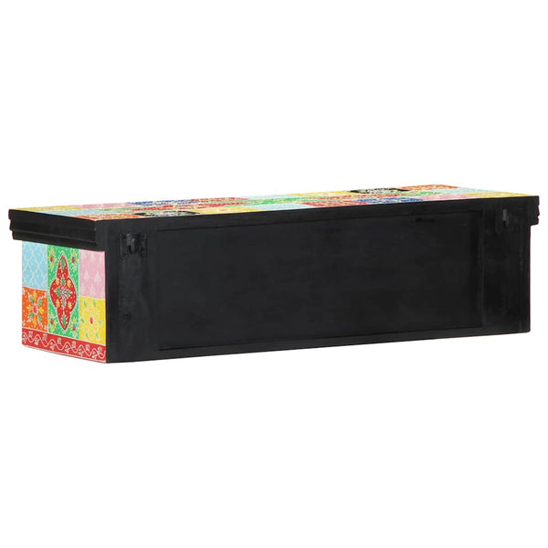 TV-Schrank mit Regal, Mehrfarbig, 80 cm
