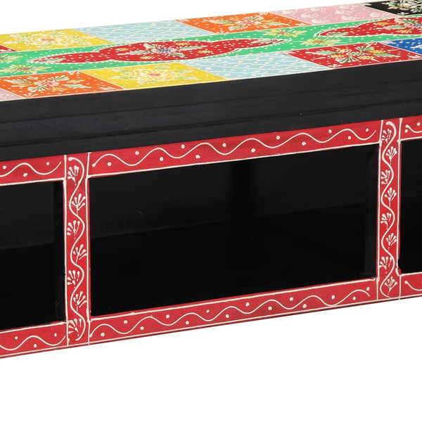 TV-Schrank mit Regal, Mehrfarbig