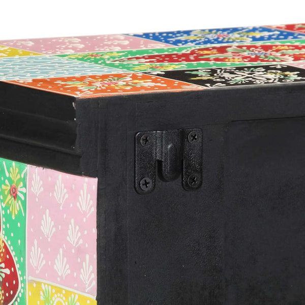 TV-Schrank mit Regal, Mehrfarbig