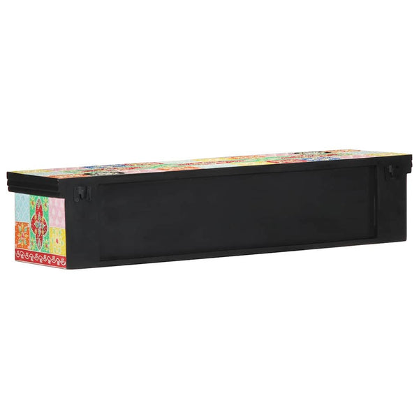 TV-Schrank mit Regal, Mehrfarbig