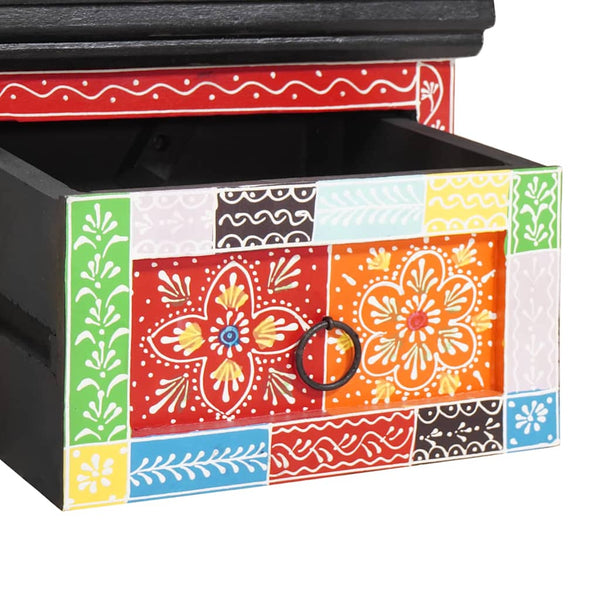 vidaXL TV Cabinets Multi-color 60 x 30 x 24 cm Solid Mango Wood