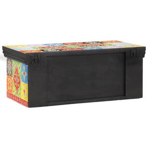 vidaXL TV Cabinets Multi-color 60 x 30 x 24 cm Solid Mango Wood