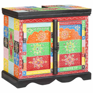 Waschbeckenunterschrank Mango Massivholz Braun 60cm