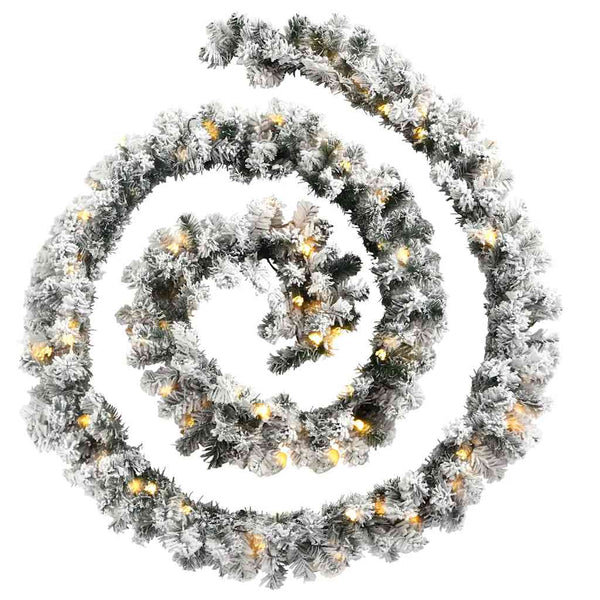 LED Weihnachtsgirlande Grün 20m