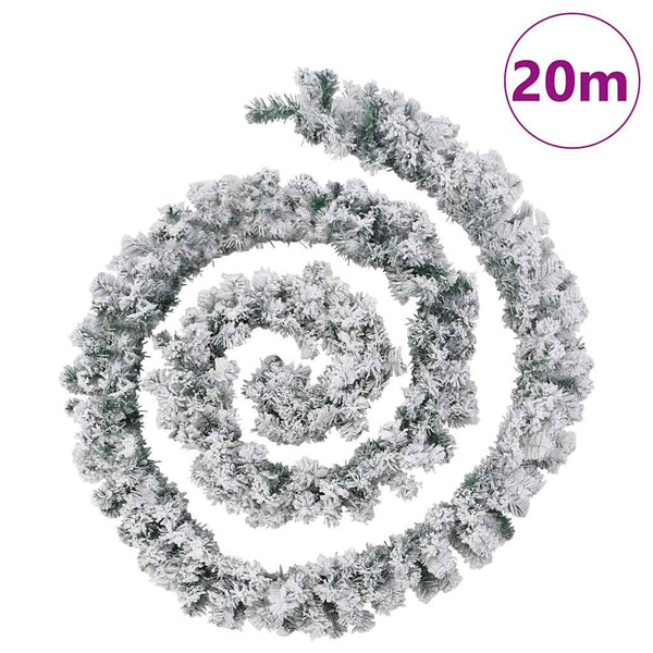 LED Weihnachtsgirlande Grün 20m