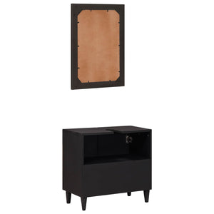 Wandmontiertes Badezimmerschrank-Set Mango