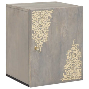 Graues Mango Badezimmerschrank Set, 5-teilig