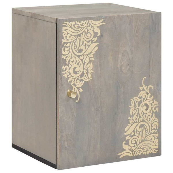 Graues Mango Badezimmerschrank Set, 5-teilig