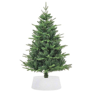 Weihnachtsbaum-Rock Weiß Ø65cm