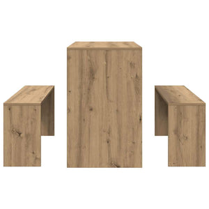 Esstisch mit Bank Set Artisan-Eiche