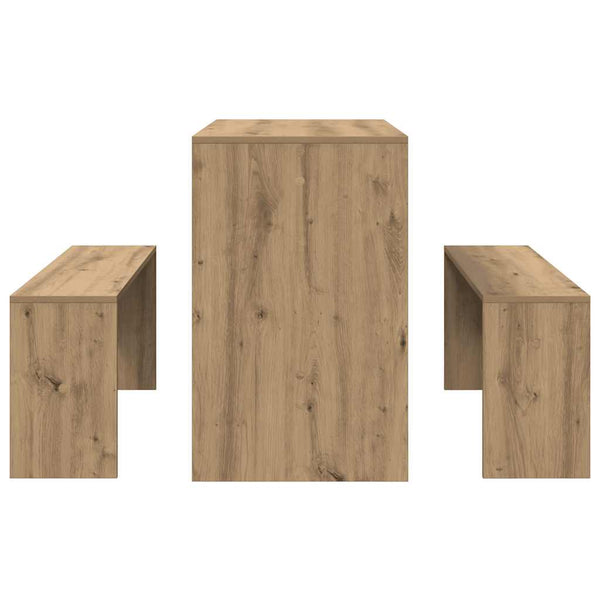 Esstisch mit Bank Set Artisan-Eiche