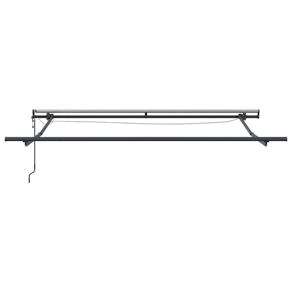 Automatische Weinrote LED Markise 300x250 cm