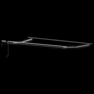 Manuelle Weinrote LED Markise 400x300 cm