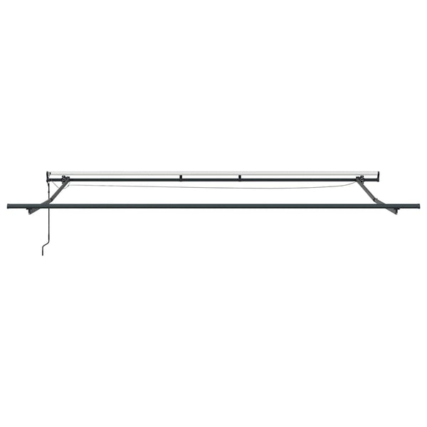 Automatische Weinrote LED Markise 400x300 cm