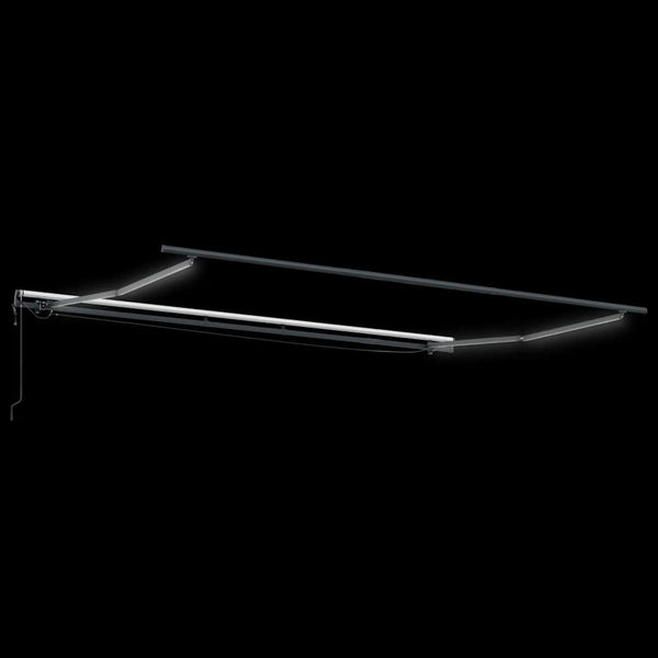 Automatische Weinrote LED Markise 500x300 cm