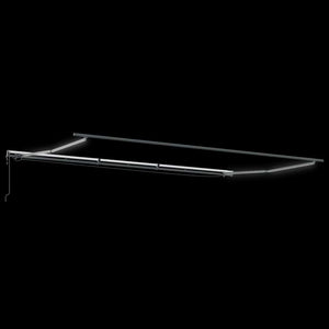 Automatische Weinrote LED Markise 600x300 cm