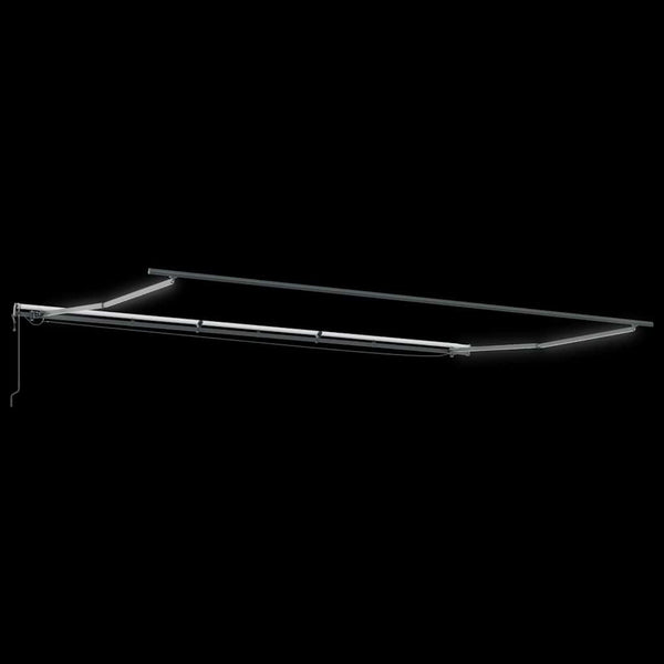 Automatische Weinrote LED Markise 600x300 cm