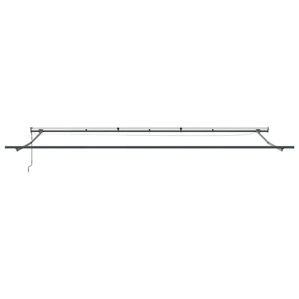 Automatische Weinrote LED Markise 600x300 cm