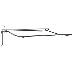 Automatische LED Markise Braun 300x250 cm