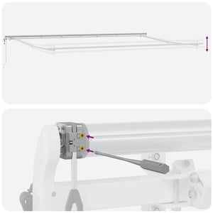 Automatische Markise Braun 600x300 cm