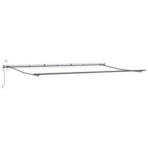 Automatische LED Markise Braun 600x300 cm