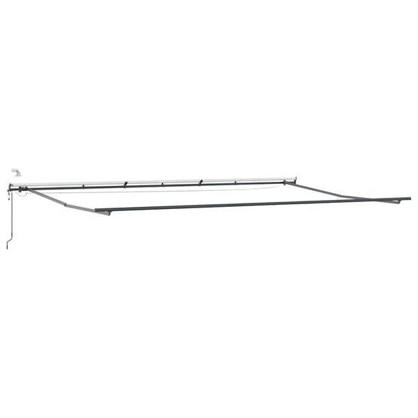 Automatische LED Markise Braun 600x300 cm