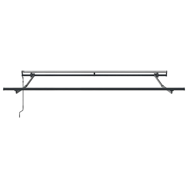 Automatische Markise Anthrazit & Weiß 300x250 cm