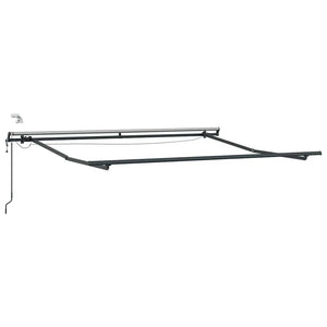 Automatische LED Markise, Anthrazit & Weiß, 300x250 cm